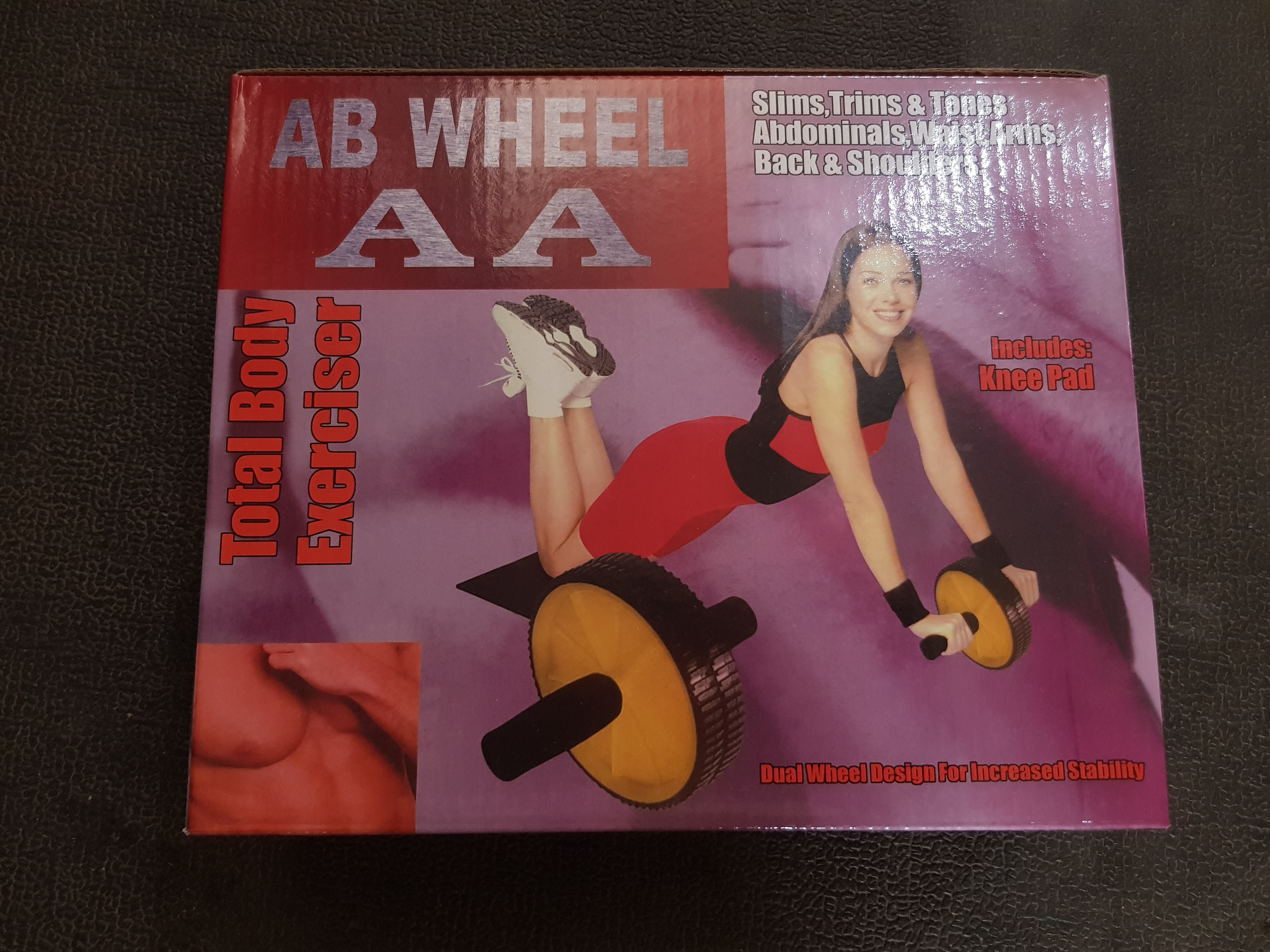 AB wheel total body exerciser