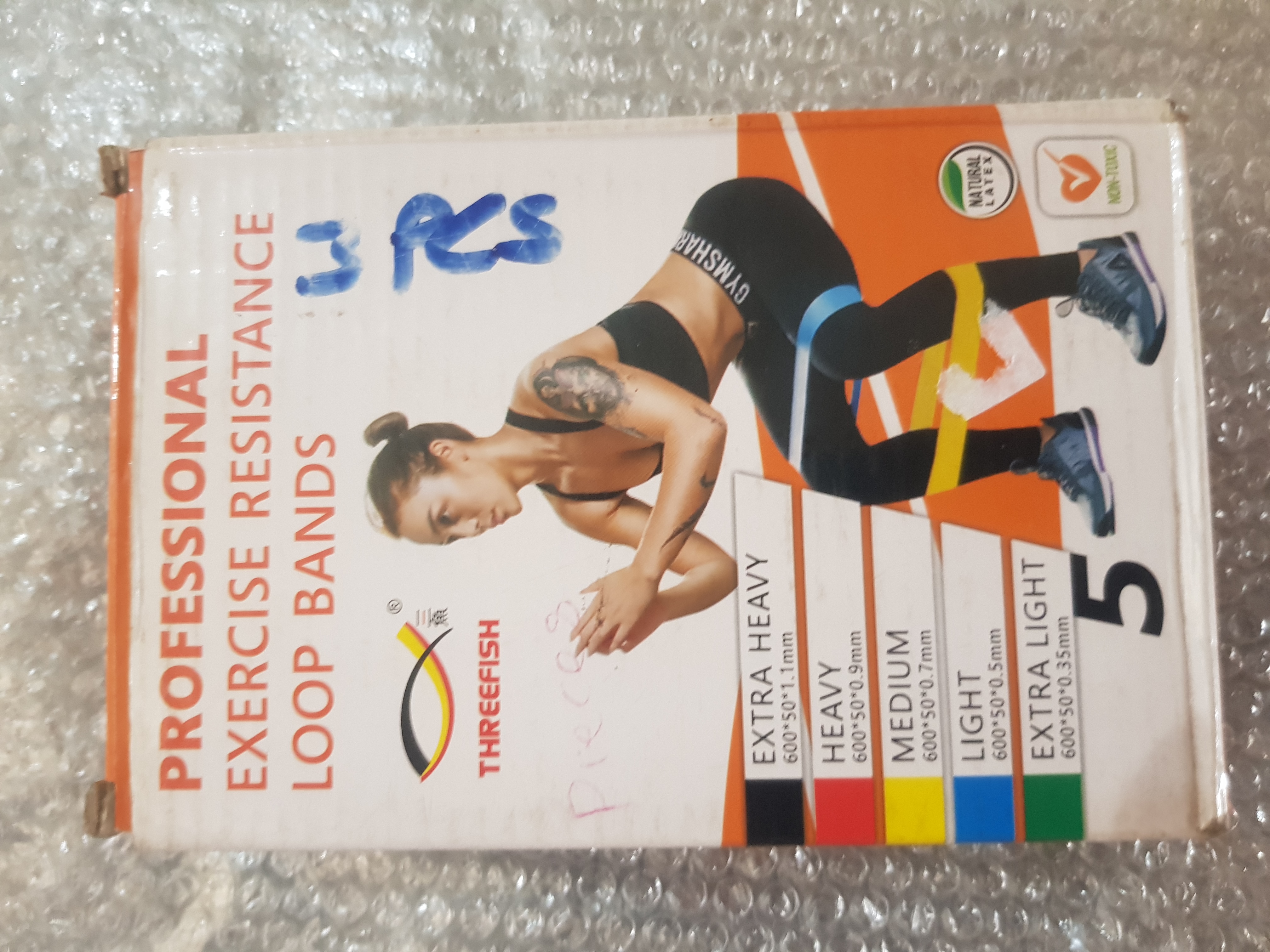 Professional  exercise  resistance loop bands