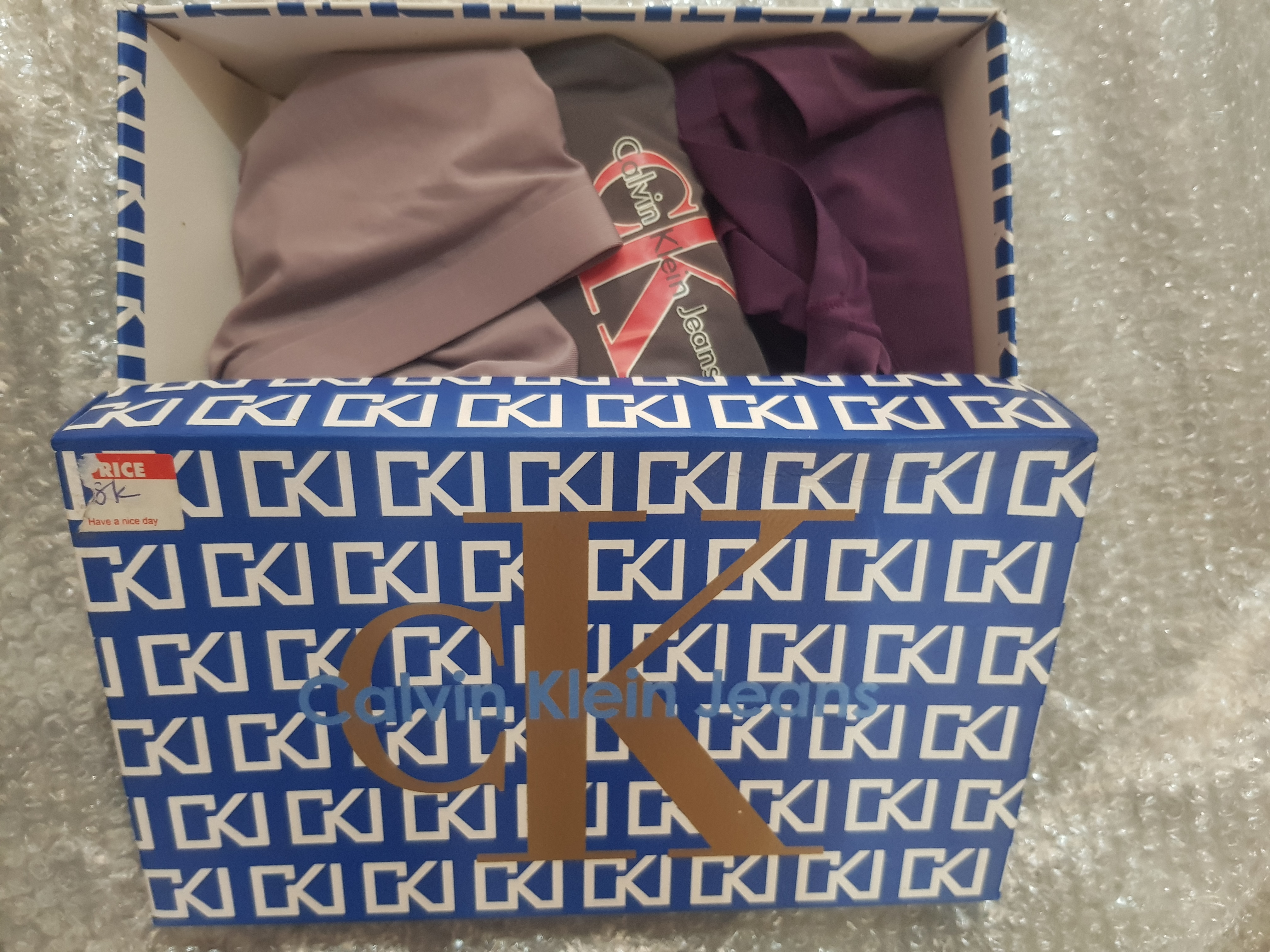 CK men trunk boxers